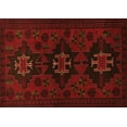 thumbnail image 1 of Ahgly Company Indoor Rectangle Persian Orange Traditional Area Rugs, 2' x 4', 1 of 1