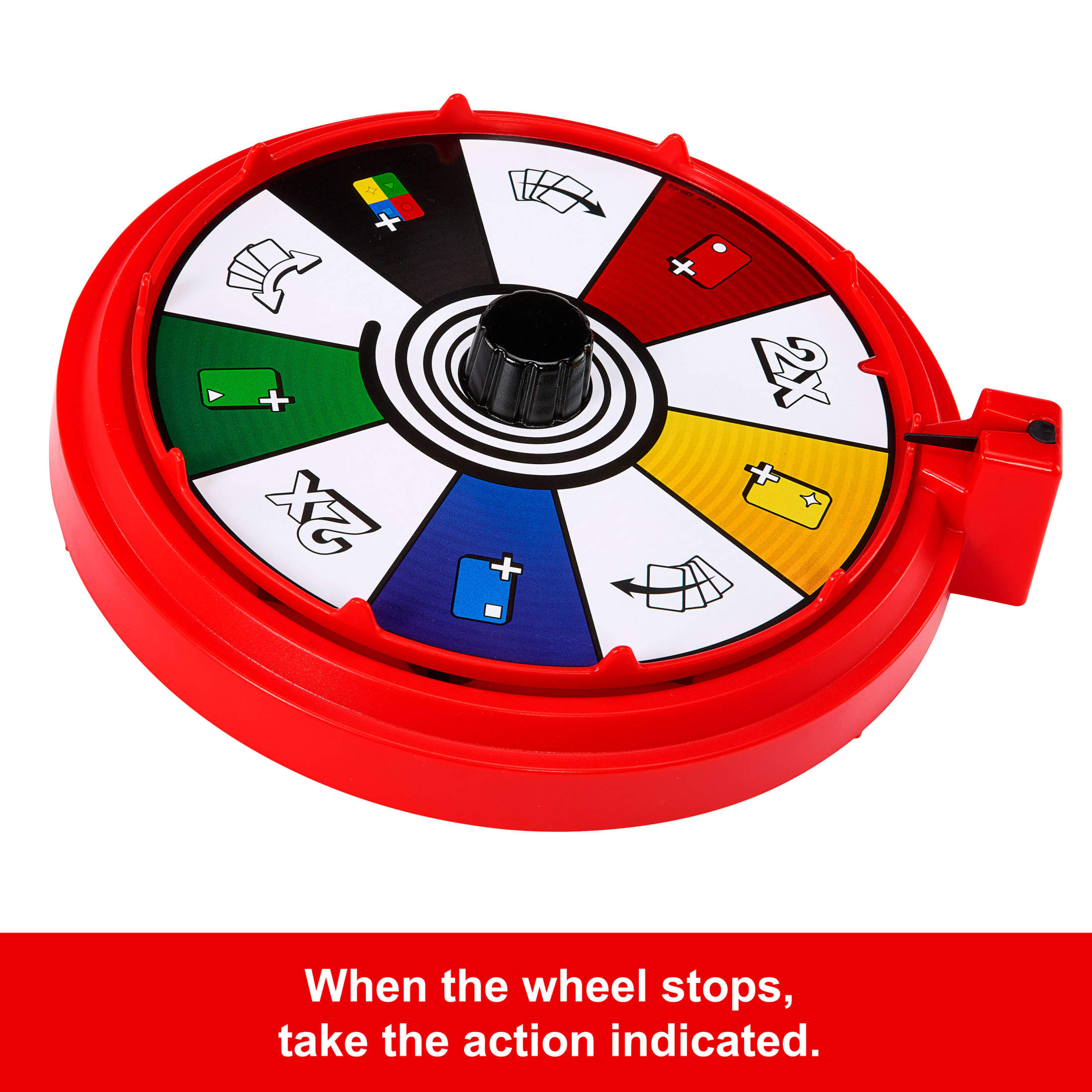 UNO Spin Card Game with Spinner Wheel photo 6