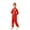 R/5249Red, variant on Tracksuits Children Unisex Long Sleeve Shirt With Kung Fu Suits Tai Chi Uniform Trousers Satin Suit Training Arts Clothing Sets Outfits Sets Solid Color Toddler Leisure Dailywear