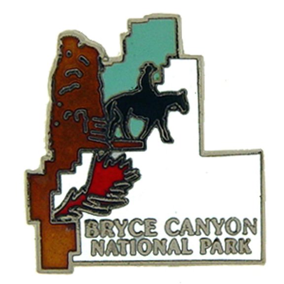 Eagle Emblems P09025 Pin - National Park, Bryce Canyon - 1 in.