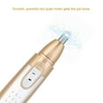 thumbnail image 3 of Tondeuse à Poils de Nez, Tondeuse Électrique pour Nez et Oreilles, Mini Coupe-Poils Lavable Fourniture de Soins Personnels pour Rasage Homme, 3 of 8