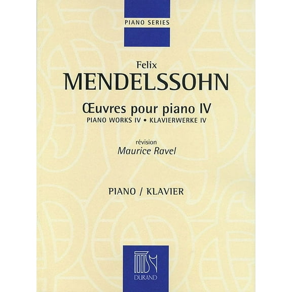 Piano Works IV, (Paperback)