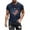 Dark Blue, variant on HOMADLES Independence Day T Shirts for Men Flag Graphic Crewneck Muscle Soft Thin Stretch Short Sleeve Gray XL