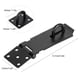 thumbnail image 1 of Acero inoxidable Anti-Thief Premium Cerradura de puerta Cerradura con cerrojo Candado Cierre de puerta Pestillo de seguridad para el hogar Ventana Accesorios de hardware Acabado negro Cierre de cerrad EOTVIA NO, 1 of 6
