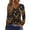 CY51_Black, variant on Lumtrix Christmas Shirts for Women 2026 Fall V Neck Long Sleeve T-Shirts Cute Print Soft Blousers Multicolor M