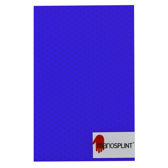 Manosplint Ohio F 3/32" x 12" x 18" 36% Perf Blue/Grey Fabric, 1 sheet