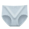 thumbnail image 2 of Ndbuld Women Cotton Underwear New High-waist Briefs Postpartum Belly-up Hip Panties Savings Up to 30% off, 2 of 3
