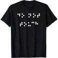 thumbnail image 1 of Camiseta "No Tocar" en Braille, Humor para Ciegos, Regalo Divertido - Talla Extra Grande S-4XL - Mujer, 1 of 7