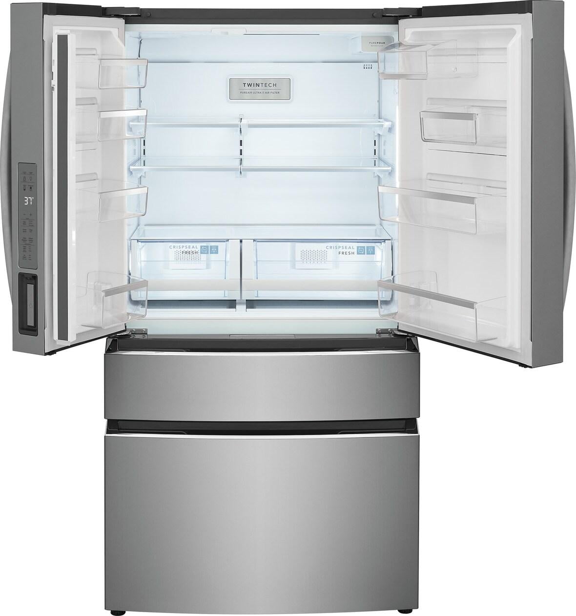 Frigidaire Gallery 22 Cu Ft 4-Door French Door Refrigerator, Stainless steel