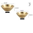 thumbnail image 2 of Ikeay Stainless Steel Bowl, Ramen Bowls Stainless Steel Serving Bowls Insulated Bowls for Ramen Metal Bowls Double Walled Soup Bowl, Bowl, 2 of 5