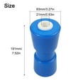 thumbnail image 6 of PASILI Boat Trailer Keel Roller 17/21Mm Marine Keel Roller Heavy Duty Pu Black Boat Trailer Roller For Boat Trailer Boat Trailer Roller, 6 of 9