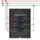 thumbnail image 3 of Contactos Placa Armada Inoxium3CSilver 5Pzas Contactox3 125-250VCA 15A 50/60Hz Plateado Acero Inoxidable/PC., 3 of 4