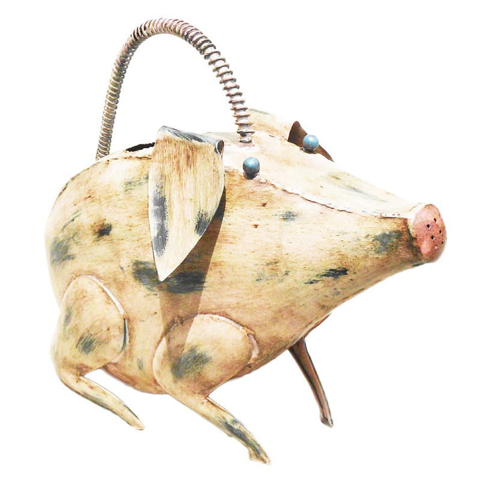 D-Art Collection Iron Pig Watering Can