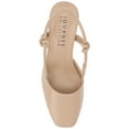 thumbnail image 5 of Journee Womens Margeene Sling Back Covered Block Heel Pumps, 5 of 10
