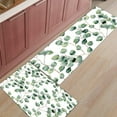thumbnail image 3 of Kitchen Rugs Set of 2 Watercolor Vines Kitchen Mats Rugs Non Skid Washable Anti Fatiguee Repeating Delicate Doormat Carpet for Bedroom Bathroom Living Room 19.7x31.5in+19.7x47.2in, 3 of 6