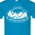 thumbnail image 4 of Inktastic Let's Go on an Adventure Mountains T-Shirt, 4 of 5