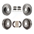 thumbnail image 1 of CMX Front Rear Disc Brake Rotors Ceramic Pads and Drum Kit for Car 2007-2008 Honda Fit K8C-102563, 1 of 11