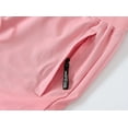 thumbnail image 6 of Tyhengta Mens Shorts Casual Comfortable Workout Shorts Drawstring Zipper Pockets Elastic Waist Pink 40, 6 of 8