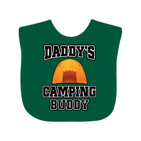 

Inktastic Daddys Camping Buddy Gift Baby Boy or Baby Girl Bib