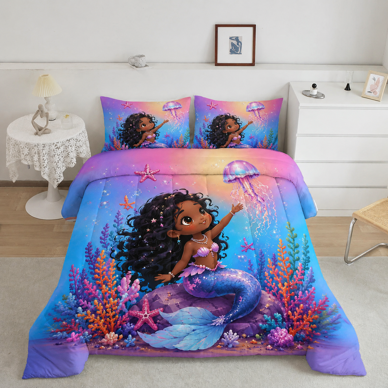 Smurfs Kids Twin Bed-in-a-Bag, Comforter and Sheets - Walmart.com