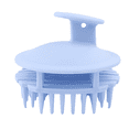 thumbnail image 2 of 2-In-1 Scálp Massage Shampoo Brush - Blue - Rubber Massager Shampoo Brush Scálp Brush for Hair Grōwth & Remōval Hair Scrubber Scálp Stimulator Exfoliator Brush with Soft for Wet Dr Makeup Organizers, 2 of 6