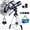 Blue, variant on Telescope for Adults, 70mm Astronomical Telescope Refractor Telescope for Moon Viewing Stargazing, Kids Beginner Portable Compact Travel Telescope for Camping Outdoor Use Easy Setup