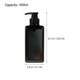 Axio 450ml Empty Soap Pump Bottle Refillable Travel Soap Container