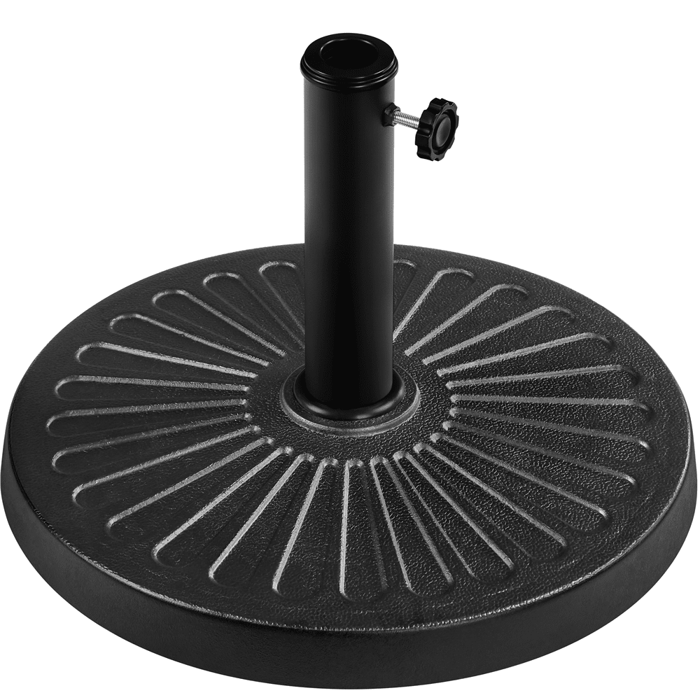 Renwick 18" Outdoor Patio Market Umbrella Base, Black