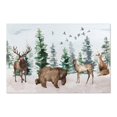 thumbnail image 1 of Woodland Area Rug, Forest Nursery Decor - Enchanted Forest, 1 of 8