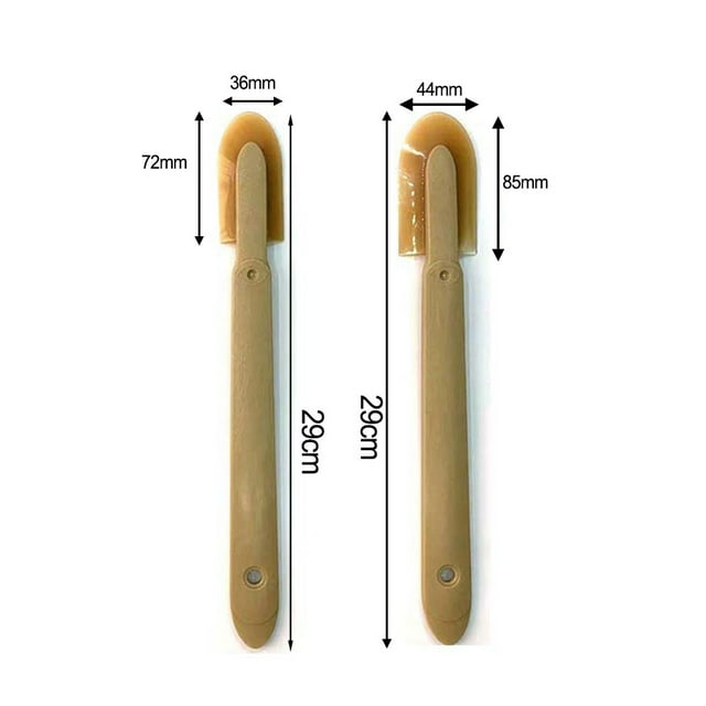 Ensemble de 2 Outils de Finition en Silicone pour Calfeutrage, Spatule en Caoutchouc Applicatrice