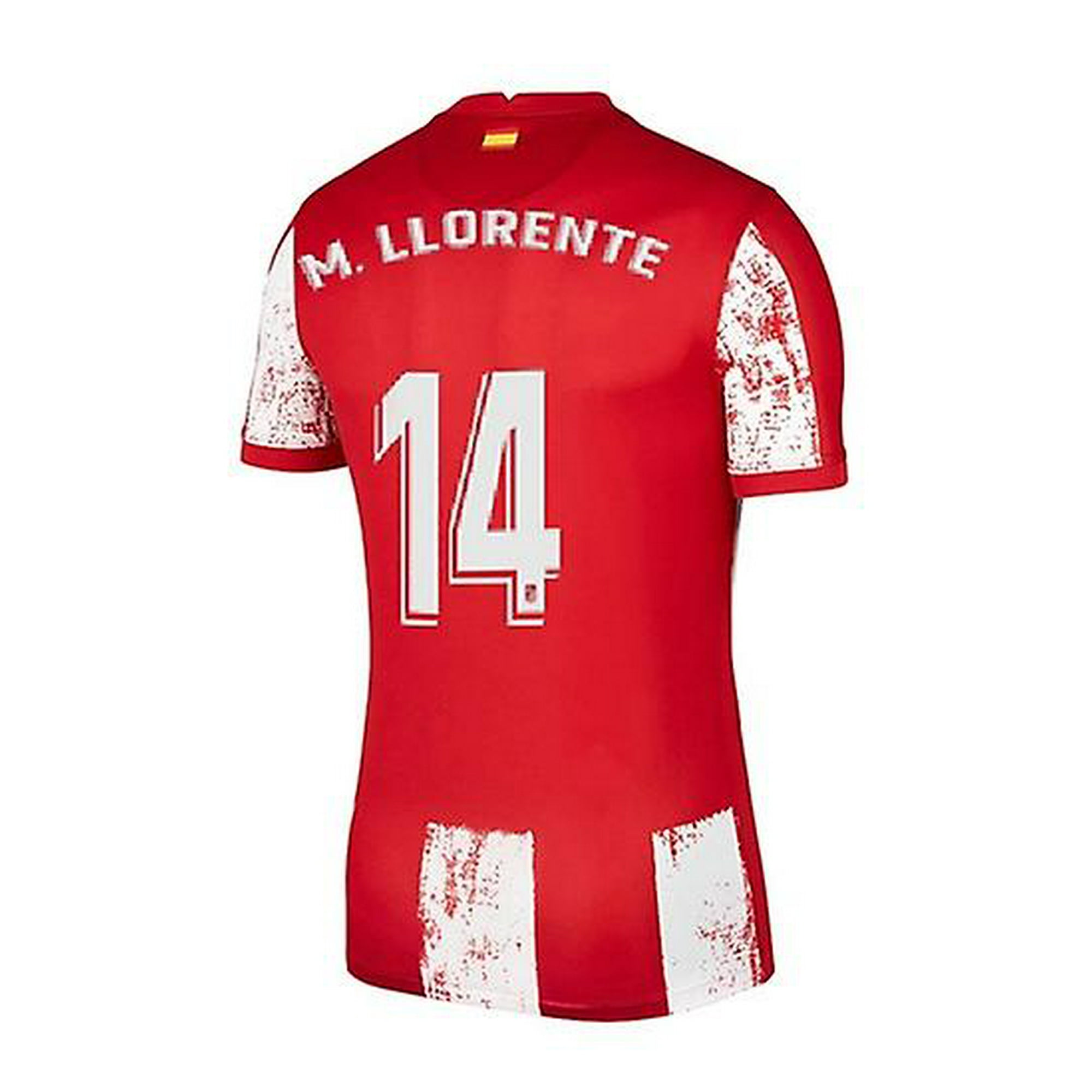 21-22 Atletico Madrid Home Shirt Number 14 Marcos Llorente