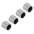 thumbnail image 4 of Bass Knob, Easy Installation 4Pcs Wide Compatibility Strong Potentiometer Knob  For Replacement Silver,Black,Gold, 4 of 8