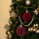 thumbnail image 4 of Decoraciones navideñas, Bolas navideñas nevadas, Juego de decoración navideña, Múltiples estilos de adornos para el árbol de Navidad, Bolas decorativas de espuma para fiestas, 4 of 6