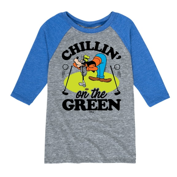 Disney - Chillin On The Green - Toddler & Youth Raglan Graphic T-Shirt