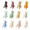 thumbnail image 4 of Newborn Photography Props Knitted Bunny Background Full Moon Shooting Rabbit Shape Prop Infant Tool Toy Hundred Days Full Moon Studio Type 11, 4 of 6