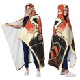 thumbnail image 2 of Cute Red Panda Wearable Blanket Hoodies for Women Men Adults Red Panda Lovers Soft Cozy Vintage Red Panda Hooded Blankets for Camping Bedding Decor Birthday Gifts 50X60 Inch, 2 of 5