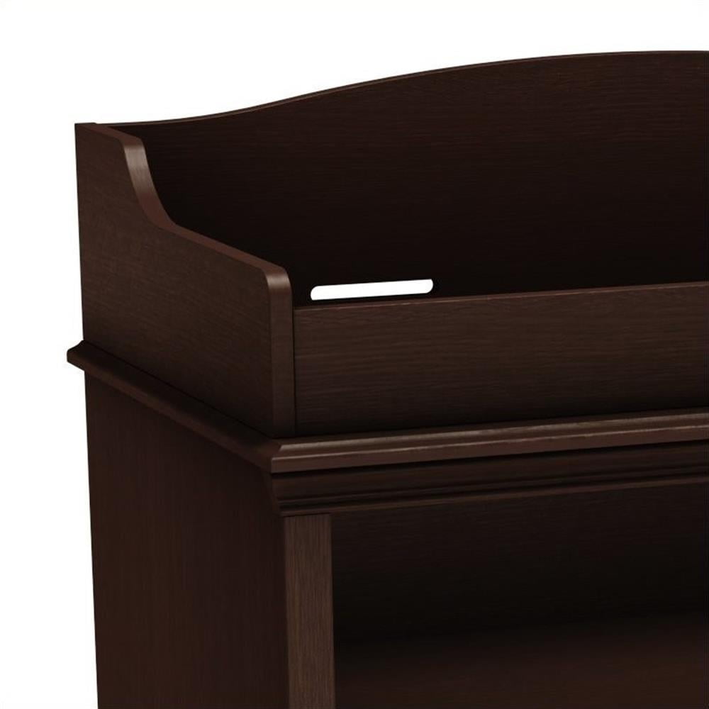South Shore Furniture Angel Changing Table in Espresso