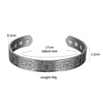 thumbnail image 4 of Metaljc Magnetic Copper Cuff Bracelet for Men Women with 3500 Gauss Neodymium Magnets, 4 of 6