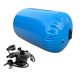 thumbnail image 5 of Colchoneta inflable para gimnasia con rodillo de aire, para ejercicios de salto con resorte hacia atrás, con bomba portátil de PVC. Ideal para gimnasi Azul 07x09 m, 5 of 9