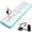 Green-6.6ft*3.3ft*4in(2*1*0.1m), variant on Blue 6.6ft*3.3ft*4in(2*1*0.1m) Inflatable Gymnastics Tumbling Mat for Cheerleading Yoga