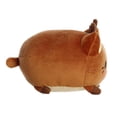 thumbnail image 4 of Aurora  7 in. Enchanting Tasty Peach Reindeer Meowchi Bright & Colorful Design Showpiece Plush Stuffed Animal Plush Toy, Brown, 4 of 5