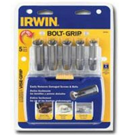

Hanson 5 Piece Bolt-Grip Deep Well Bolt Extractor Set