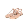 thumbnail image 5 of New Women Betani Freya-12 Leatherette Rhinestone T-Strap Flat Sandal, 5 of 5