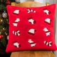thumbnail image 7 of PEONAVET Christmas Pillow Christmas Throw Pillows Peppermint Pillows Red and White Christmas Decorations Cute Plush Pillow Christmas Decorative Cushion Cover, 7 of 7