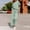 Green, variant on European And Autumn New Loose Solid Color Casual Suit Textured Drawstring Sports Two Piece Suit For Women Ski Pants Bibs Wedding Guest Jumpsuit for Women Wedding Guest Dresses for Women Tuxedo Pant