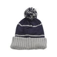 thumbnail image 2 of City Caps Bonnet avec Poignets 2 Tons - Texas - Navy/Grey, 2 of 2
