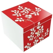 Large Gift Box Springtime Rita 10x10x8" No Wrapping Needed Pops Up In Seconds - EZ Gift Box