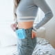 thumbnail image 5 of Carry With You Waist Small Fan Strong Wind USB Power Bank Lighting 6000mAh, Hand Free Battery Operated Belt & Necklace Fan for Working Hiking Fishing, 5 of 8