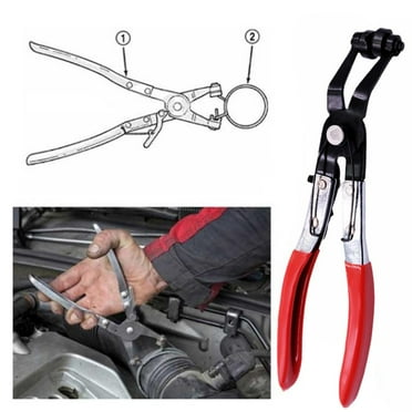 HPDL 1pcs Hose Clamp Pliers Set 45Angle Swivel Jaw Locking US Removal Tools NEW