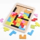 thumbnail image 1 of Bloques de madera Rompecabezas Rompecabezas Juguete Tangram Jigsaw Inteligencia Colorido 3D Bloques rusos Juego Regalo educativo para niños (40 piezas) Namotu HMHZ534, 1 of 6